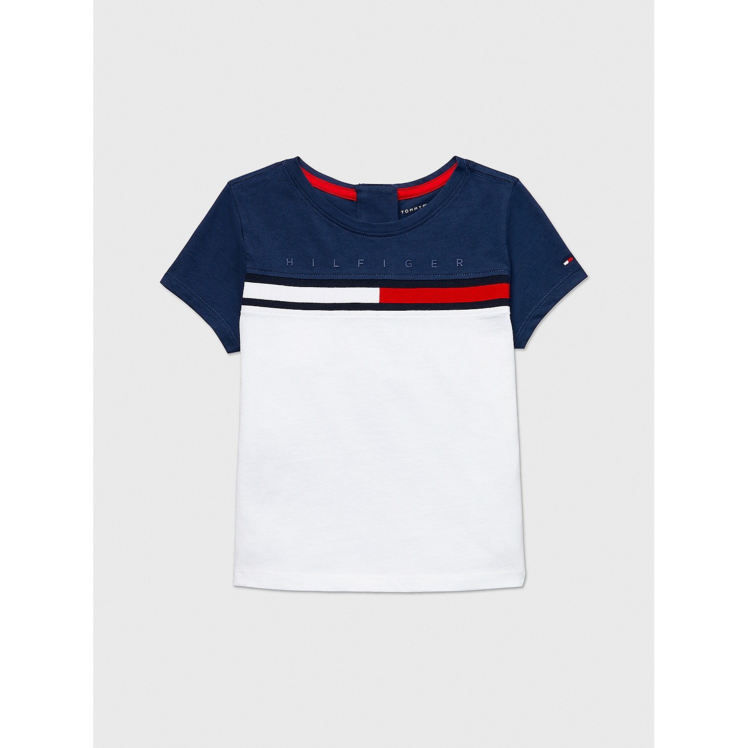 TOMMY HILFIGER Kids Seated Fit Colorblock T-Shirt